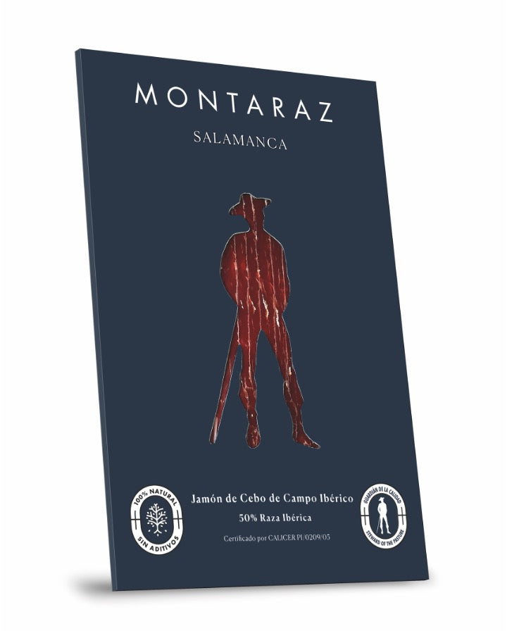 Montaraz Salamanca - Jamón de Cebo de Campo Ibérico (35 sobres de 100g)