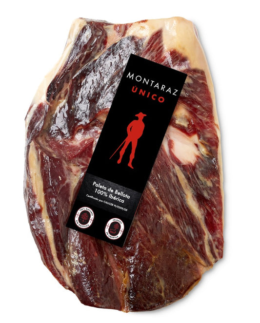 Montaraz Único - Paleta de bellota 100% ibérica deshuesada