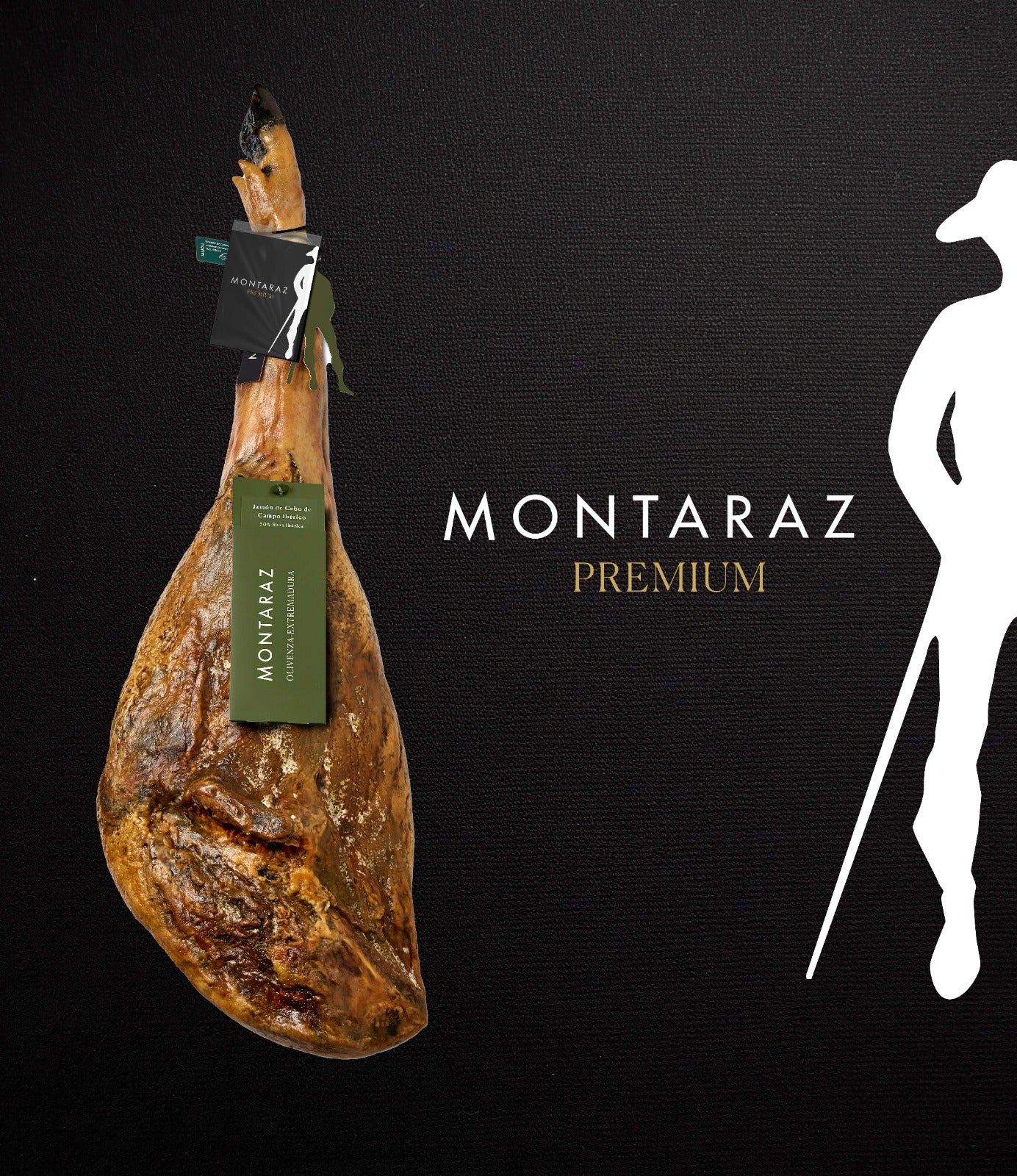 MONTARAZ PREMIUM Extremadura- Jamón de Cebo de Campo ibérico